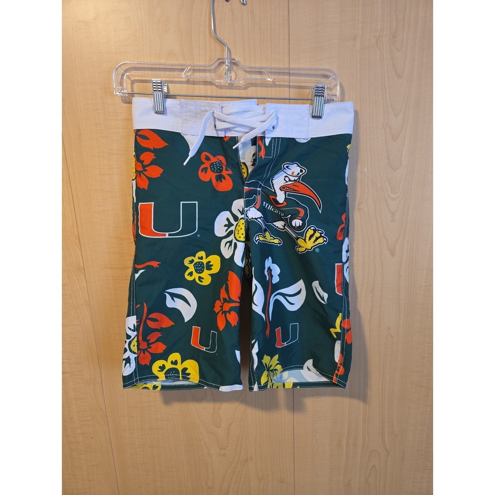 NWOT University of Miami‎ Board Shorts